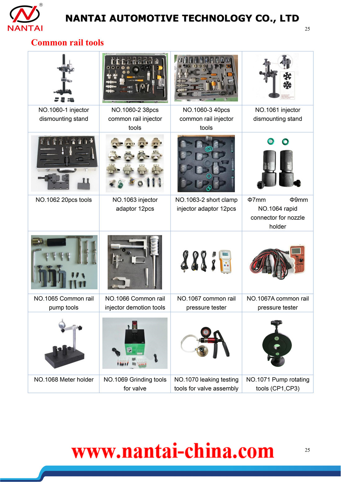 Common rail tools